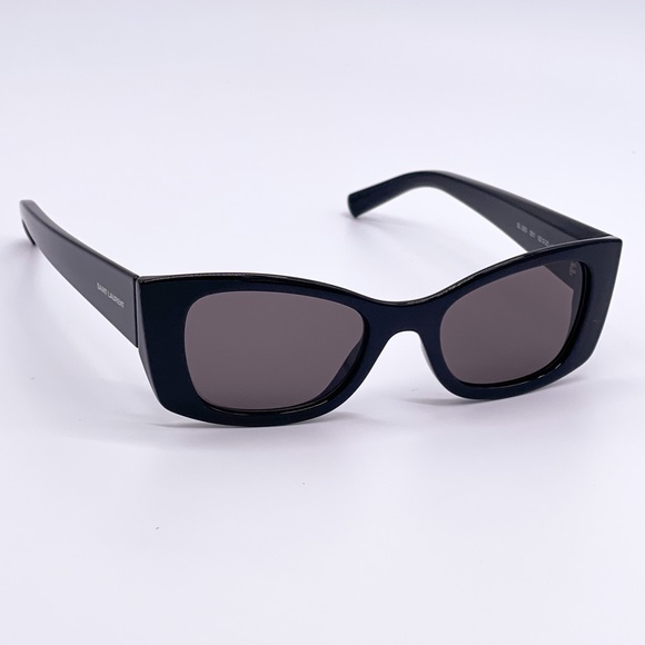 NEW  SAINT LAURENT SL593 001 BLACK WOMEN SUNGLASSES SAINT LAURENT SL 593 001 - Picture 11 of 15